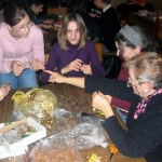 Adventkranzbinden